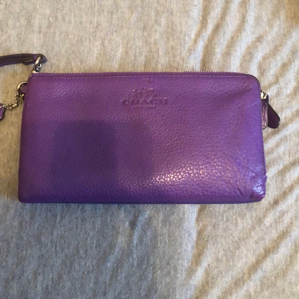 Coach wristlet
